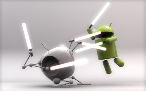Smart Phone Wars: "When I left you I was but the learner.  Now I am the master."